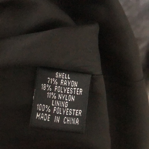 Adrianna Papell 2 Piece Formal Dress Top and Full Length Skirt Grey Metallic - Picture 12 of 13